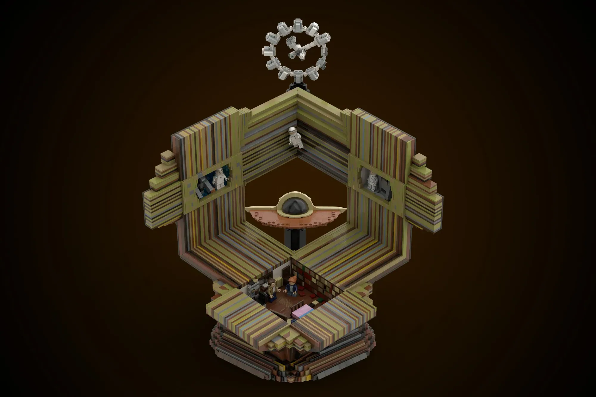 Fan designer KoalaBrick’s LEGO® Interstellar project reached 10,000 votes on LEGO® Ideas.
