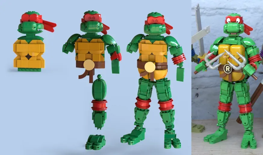 A new LEGO® Ideas project featuring Teenage Mutant Ninja Turtles has hit 10,000 votes.