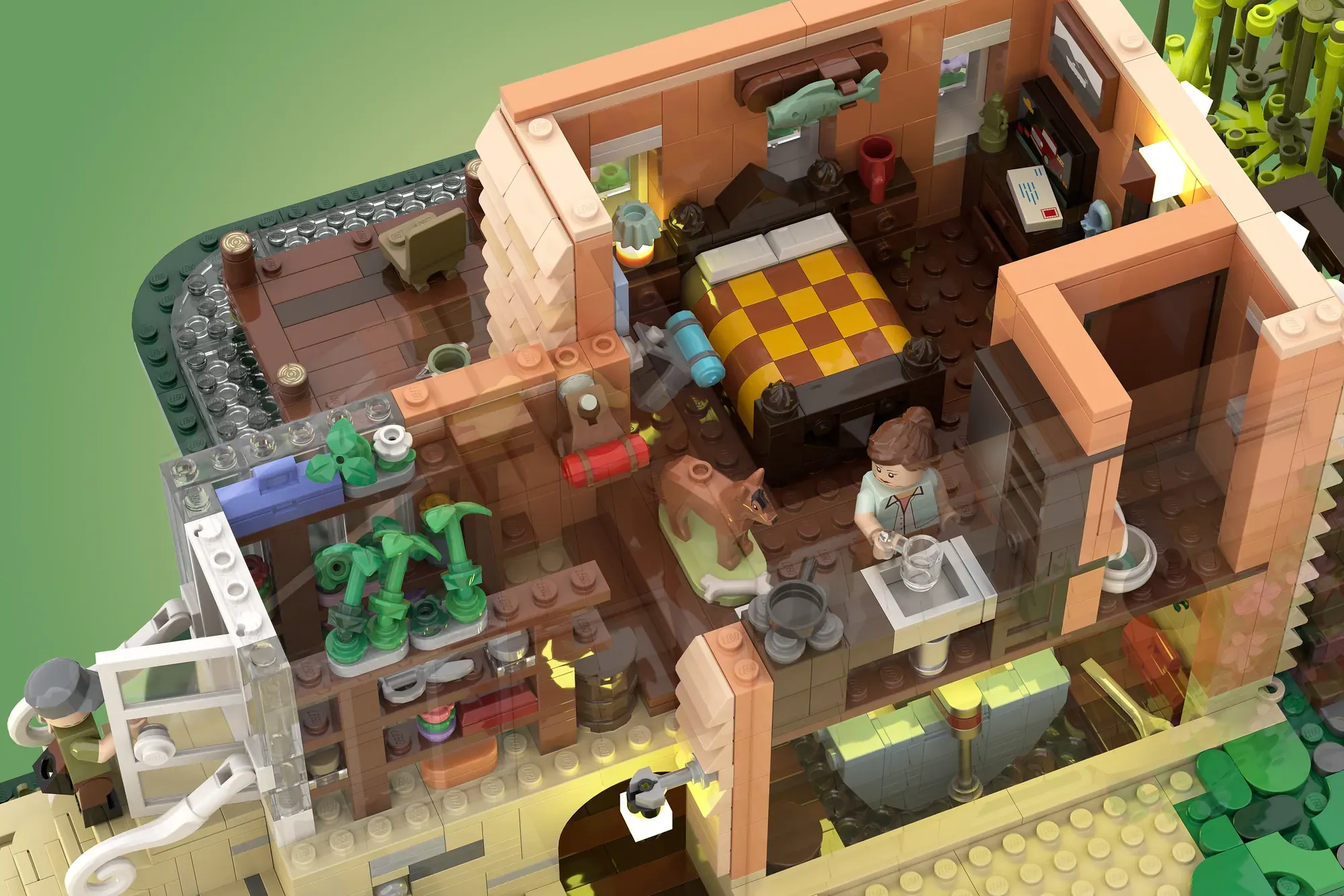 LEGO® Lake House project earns 10,000 votes and enters official review phase.