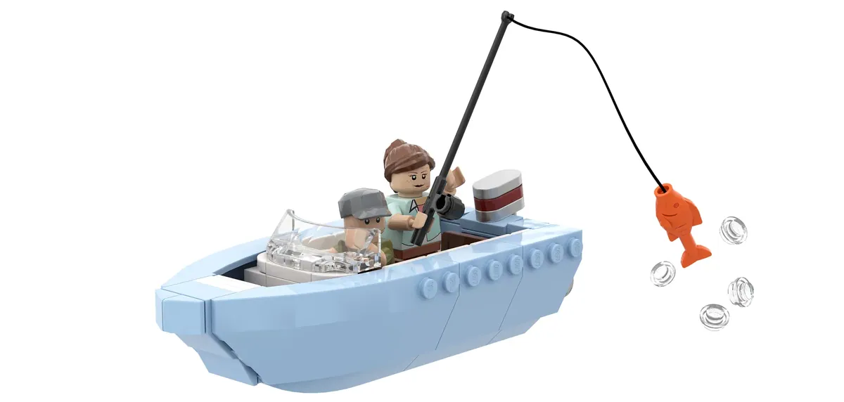 LEGO® Lake House project earns 10,000 votes and enters official review phase.