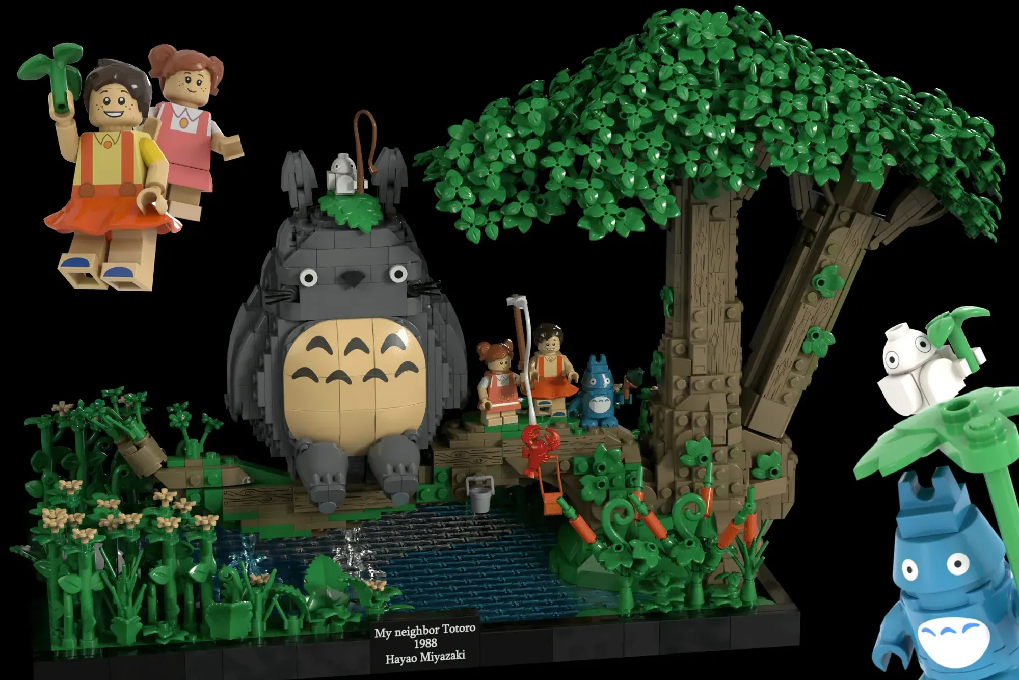 The LEGO® My Neighbor Totoro project by Petrus Odyssey has hit 10,000 votes.