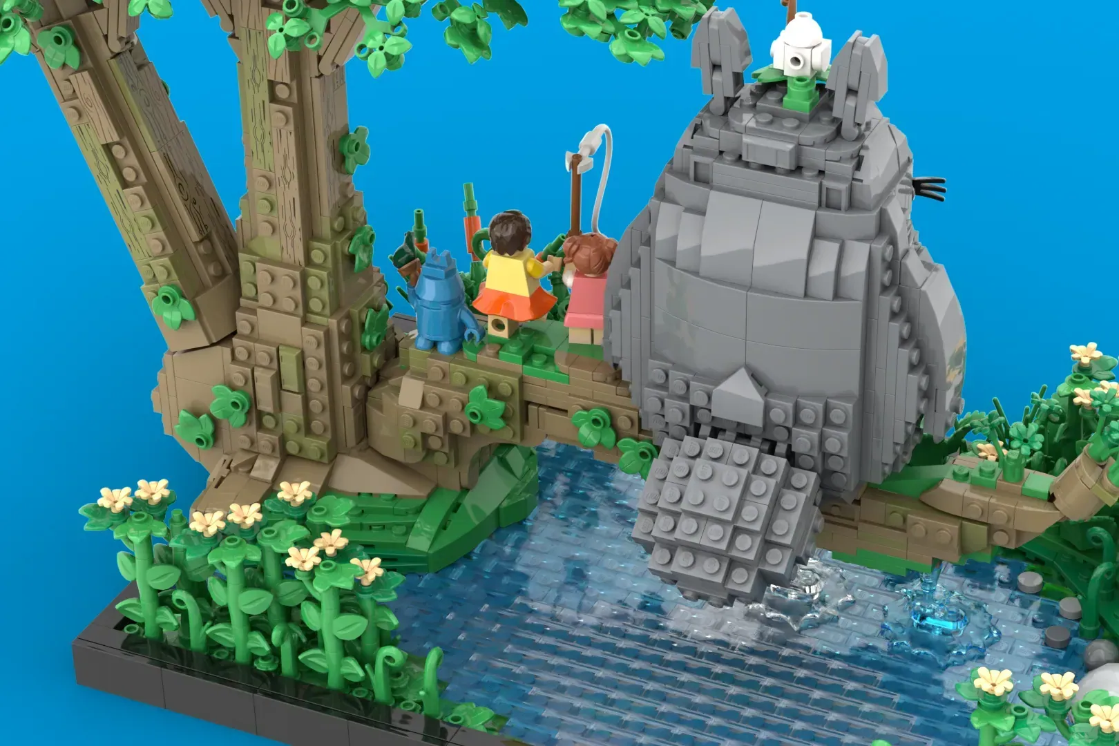 The LEGO® My Neighbor Totoro project by Petrus Odyssey has hit 10,000 votes.