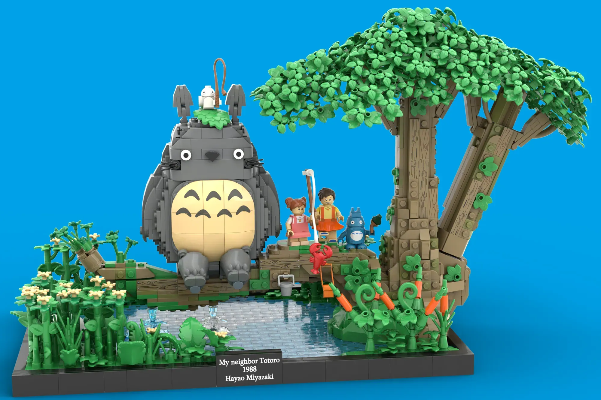 The LEGO® My Neighbor Totoro project by Petrus Odyssey has hit 10,000 votes.