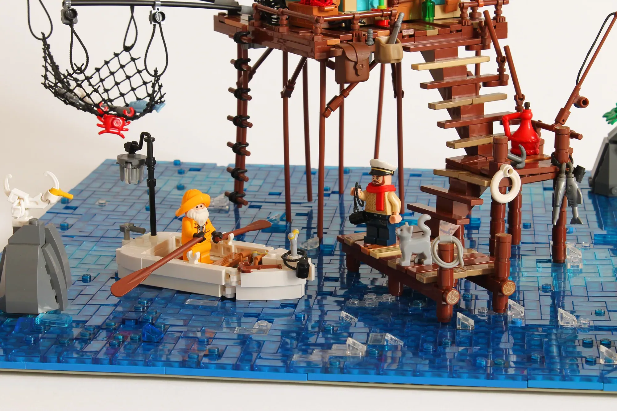 The creator of the LEGO® A-Frame Cabin (21338) returns with a new coastal masterpiece.  The Stilt House celebrates solitude, craftsmanship, and the poetry of the sea.