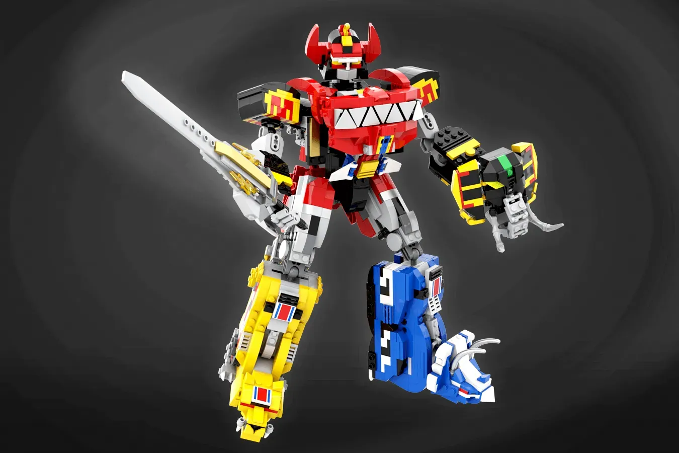 How the LEGO® Megazord project roared to 10,000 votes and became an official set.