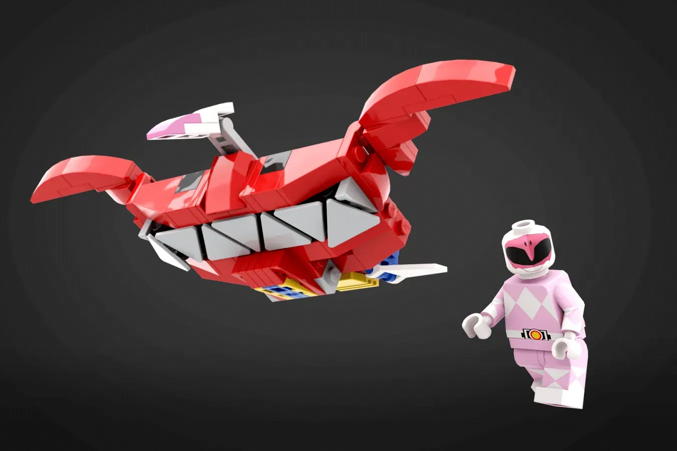 How the LEGO® Megazord project roared to 10,000 votes and became an official set.