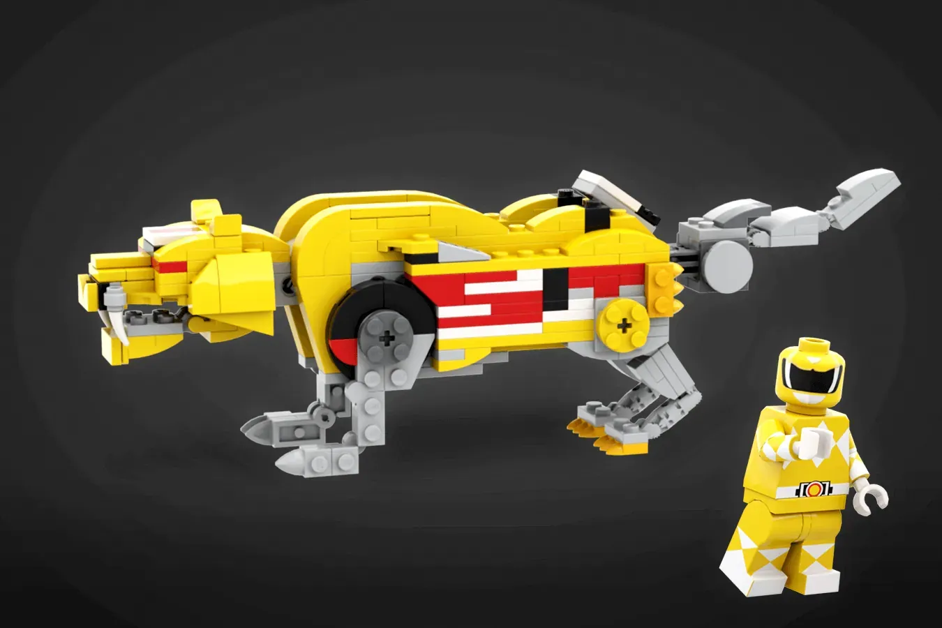 How the LEGO® Megazord project roared to 10,000 votes and became an official set.