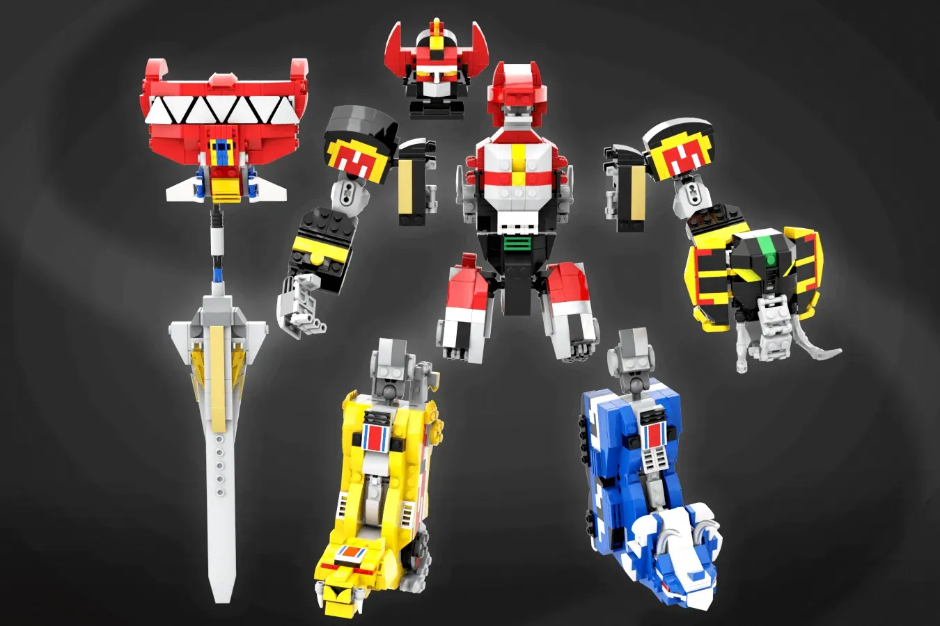 How the LEGO® Megazord project roared to 10,000 votes and became an official set.