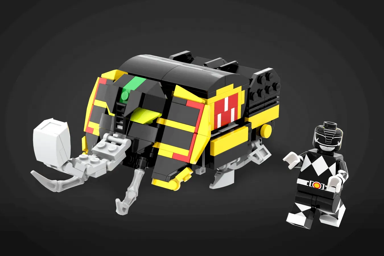 How the LEGO® Megazord project roared to 10,000 votes and became an official set.