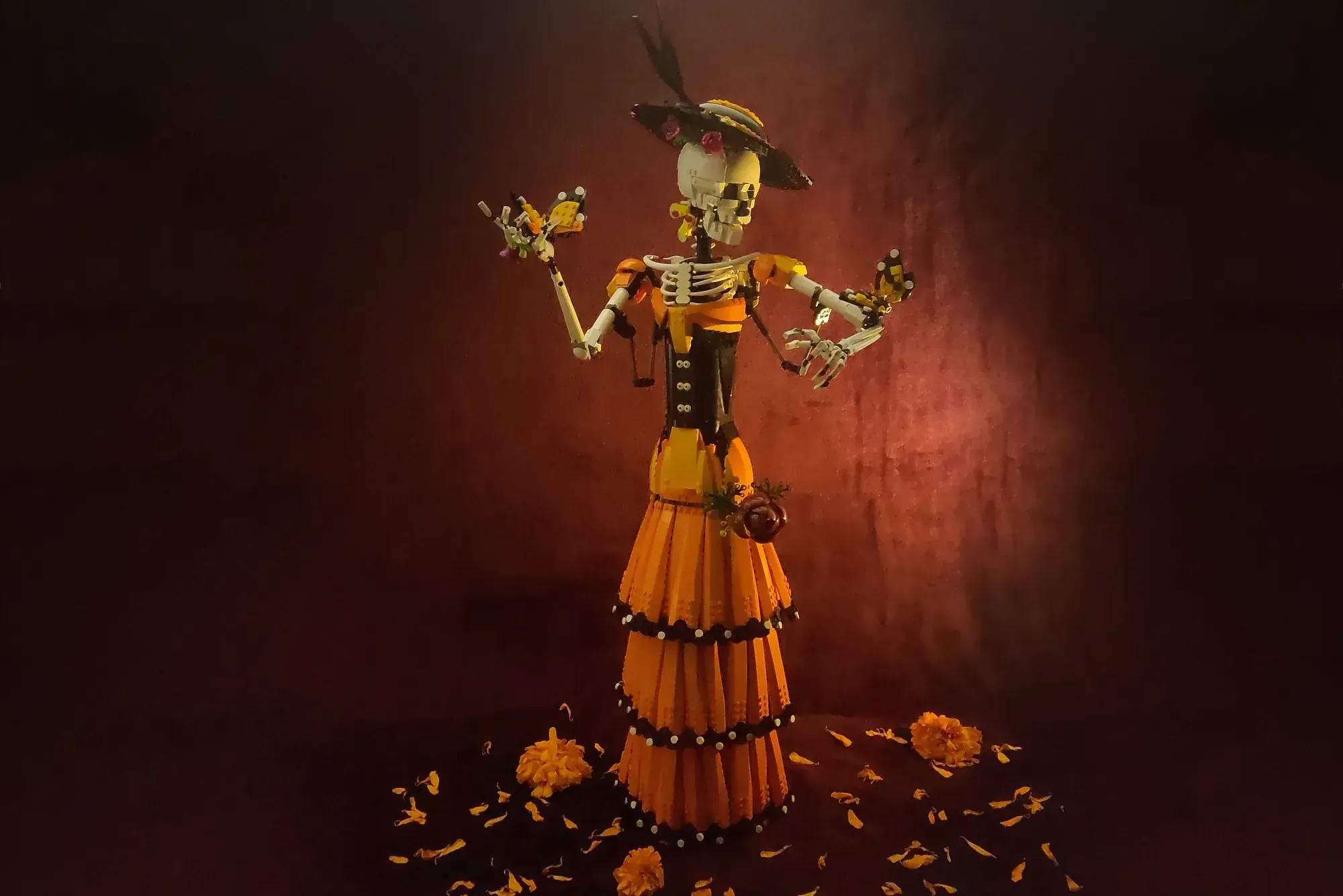 La Catrina LEGO® project by yop1172 reaches 10,000 votes and is officially moving to production.