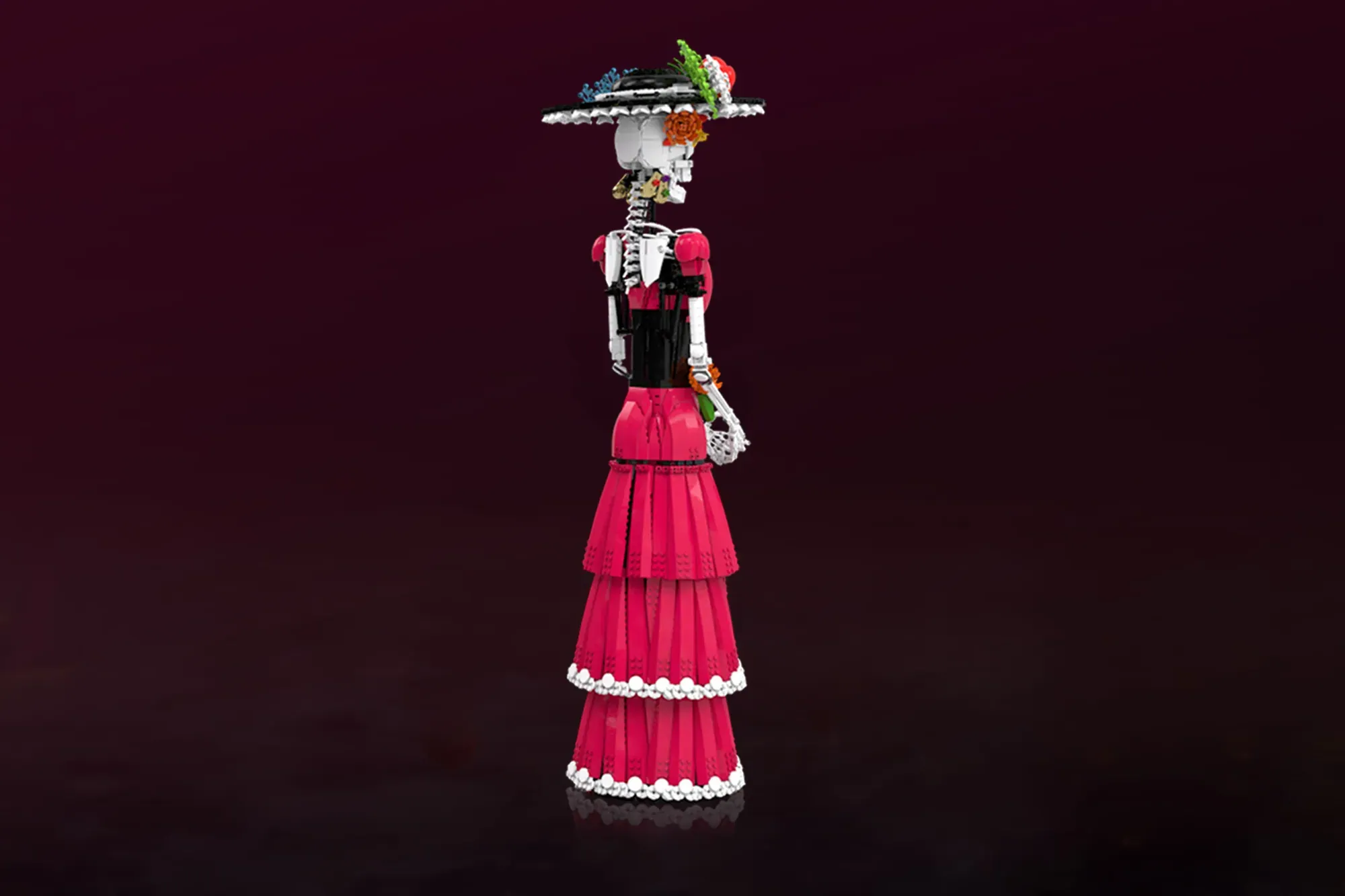 La Catrina LEGO® project by yop1172 reaches 10,000 votes and is officially moving to production.