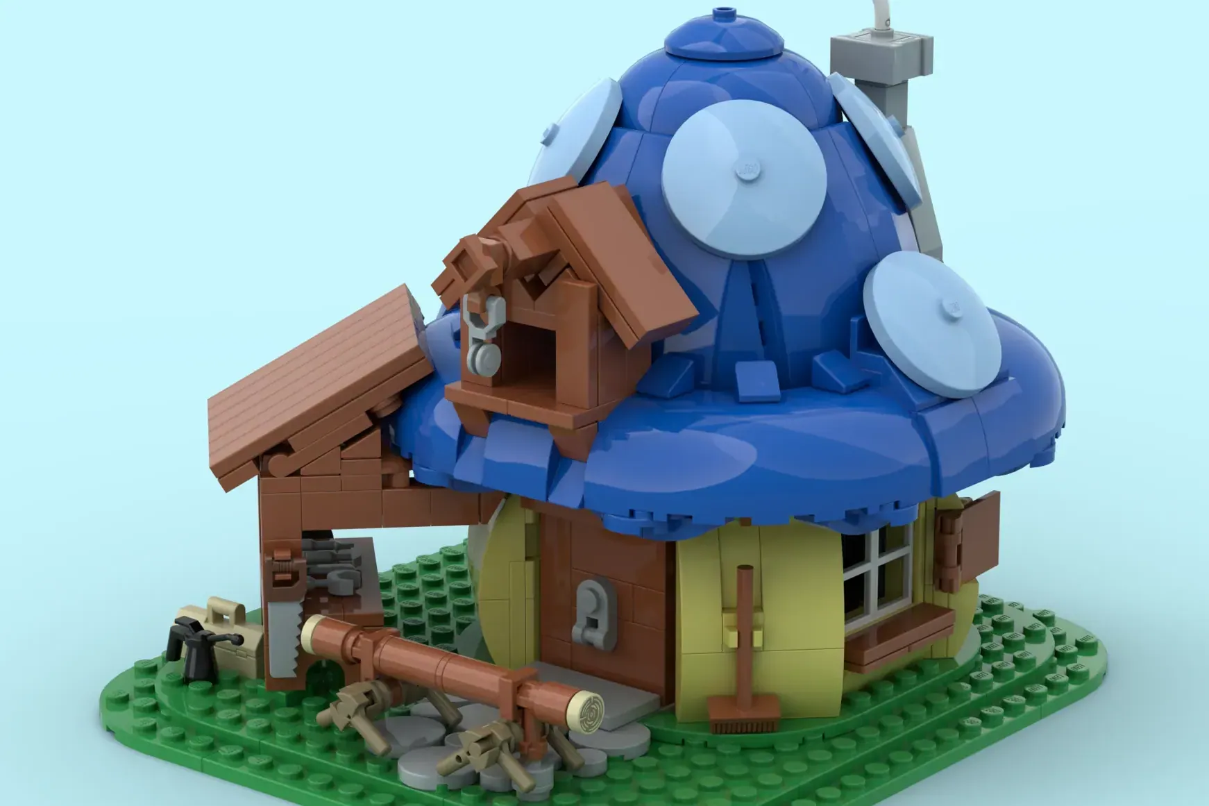 LEGO® Smurf Village Officially Becomes a Reality! A Blue-Tiful Tribute to Nostalgia and Belgian Comics Magic
