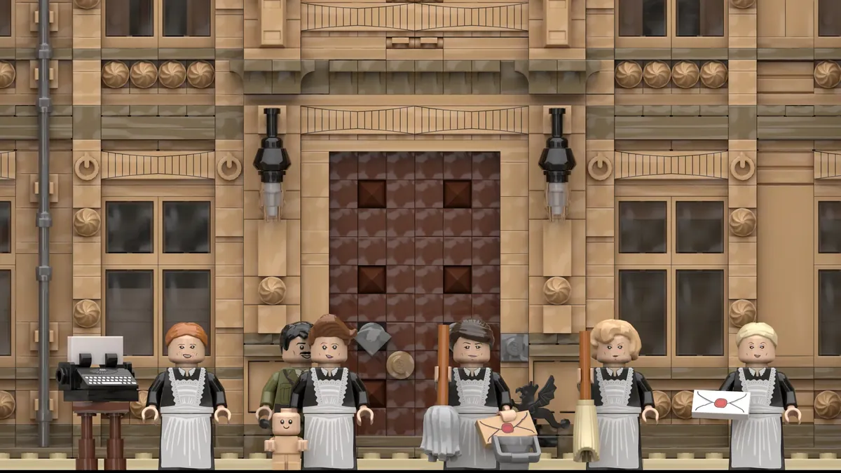 The grand doors of Highclere Castle are opening in LEGO® brick form, as the Downton Abbey project by BRO3 has officially reached the 10,000 supporter milestone and been approved to become an official LEGO® Ideas set