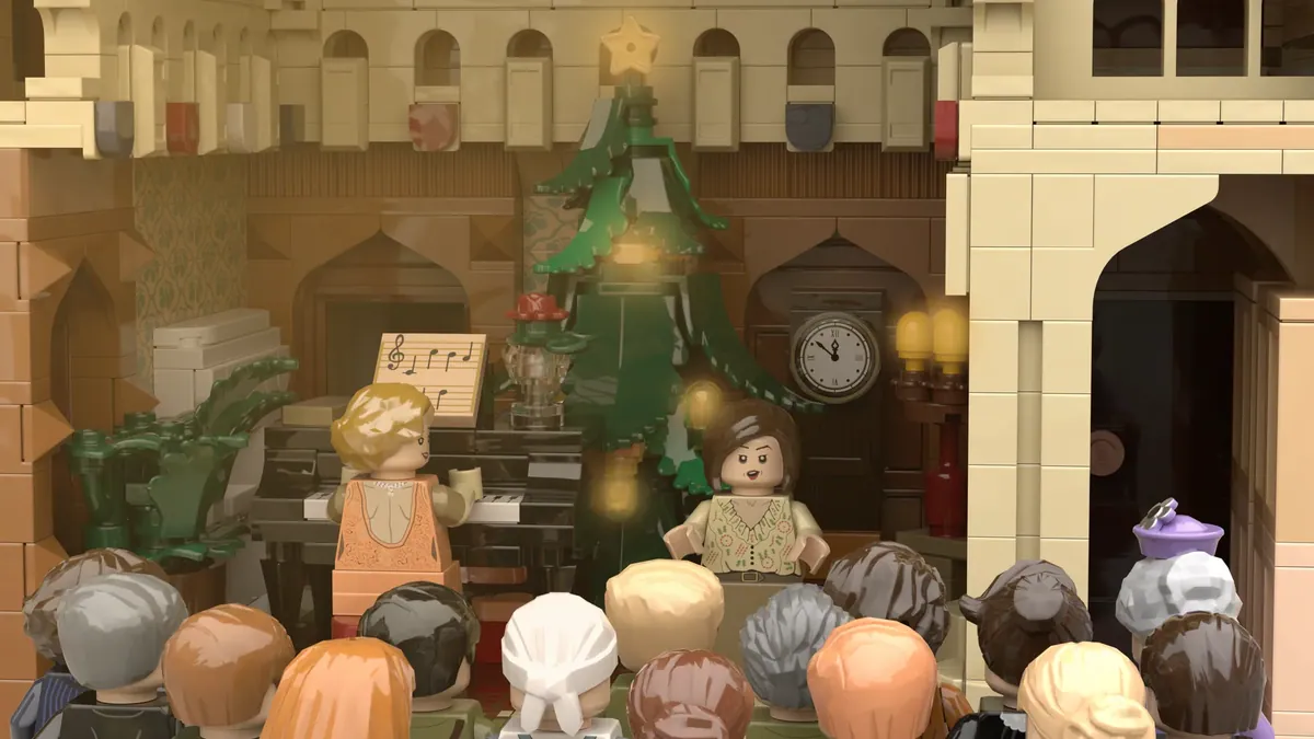 The grand doors of Highclere Castle are opening in LEGO® brick form, as the Downton Abbey project by BRO3 has officially reached the 10,000 supporter milestone and been approved to become an official LEGO® Ideas set