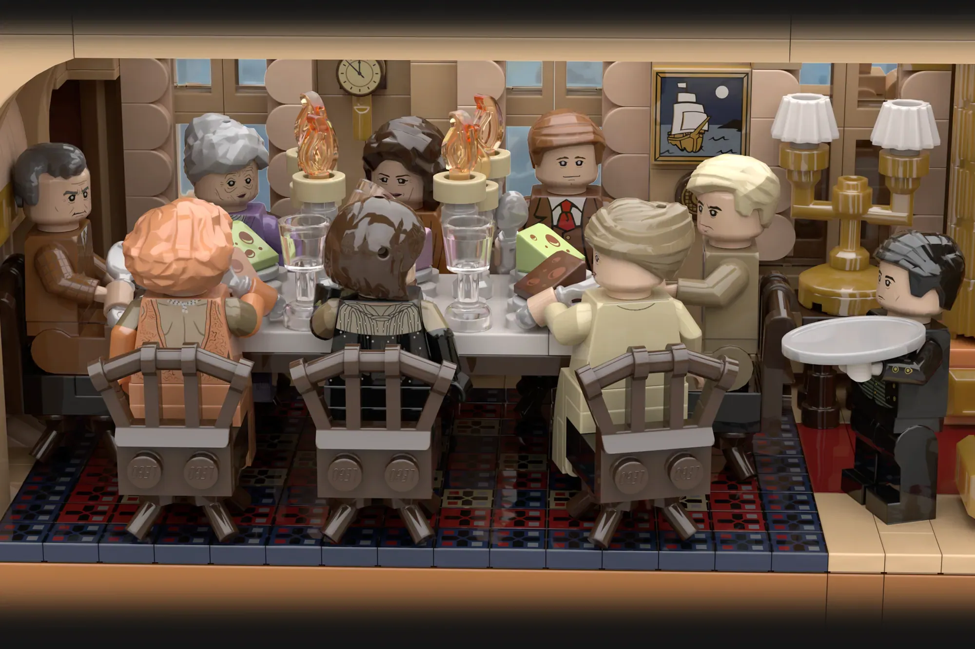 The grand doors of Highclere Castle are opening in LEGO® brick form, as the Downton Abbey project by BRO3 has officially reached the 10,000 supporter milestone and been approved to become an official LEGO® Ideas set