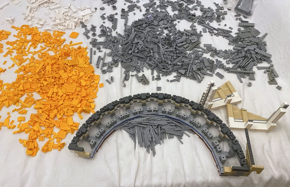 LEGO® Pantheon 124 AD Reaches 10,000 Votes. The Temple of the Gods Awaits LEGO Review — detail view