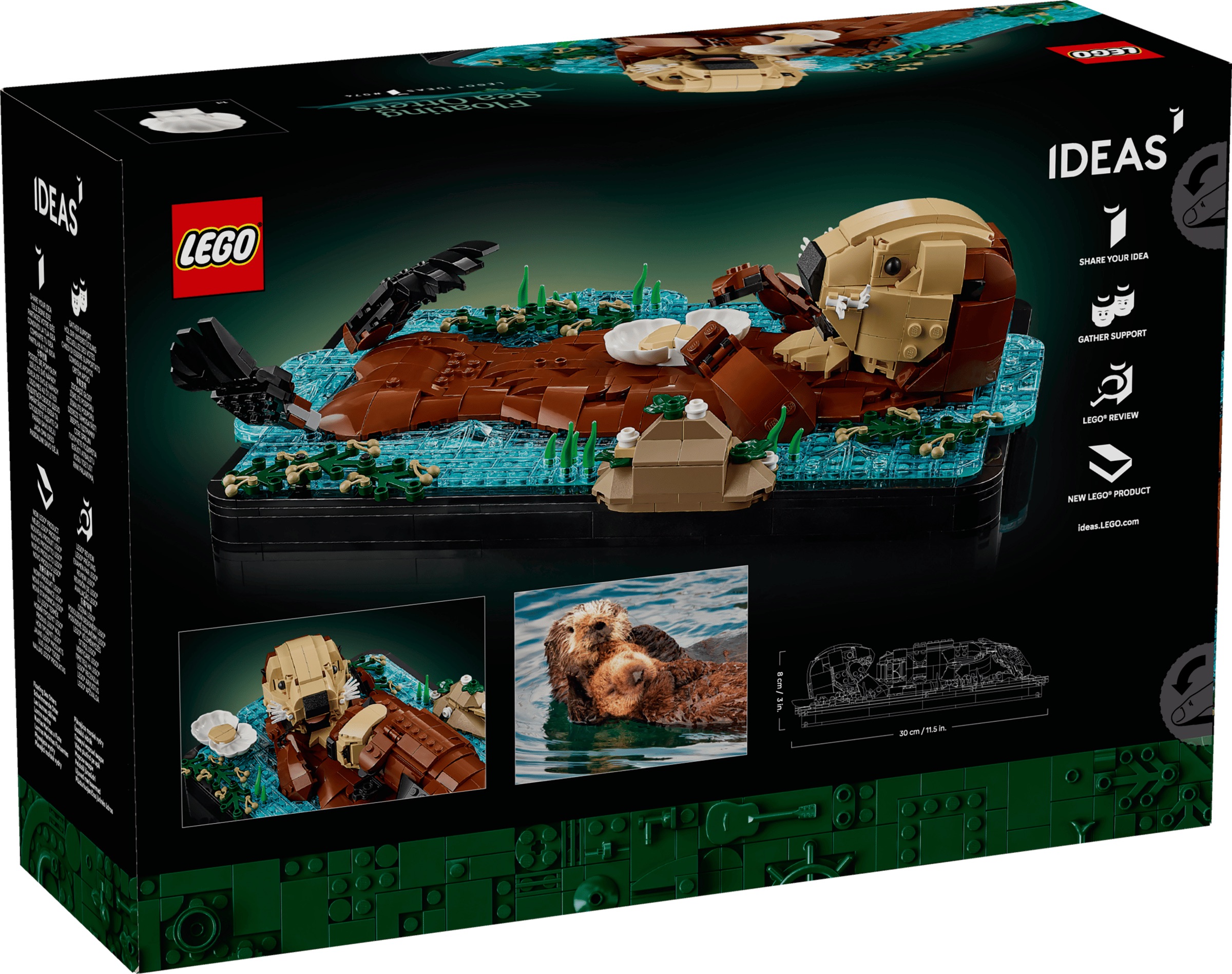 LEGO&reg; Ideas Floating Sea Otters Set &ndash; The Cutest Display Piece You&rsquo;ll Build This Year