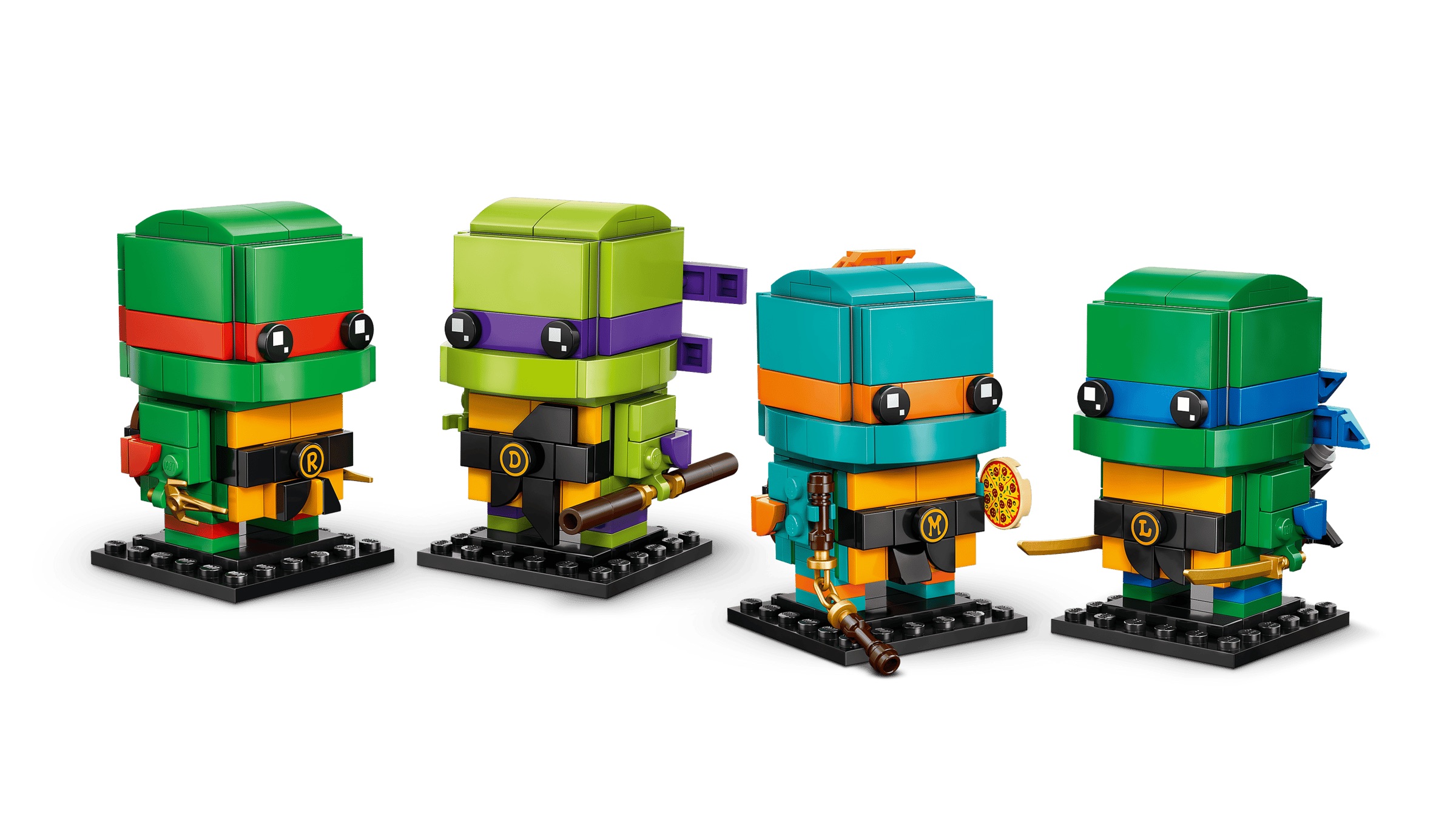 Teenage Mutant Ninja Turtles BrickHeadz 2026: All Four Turtles Are Back in LEGO® Form