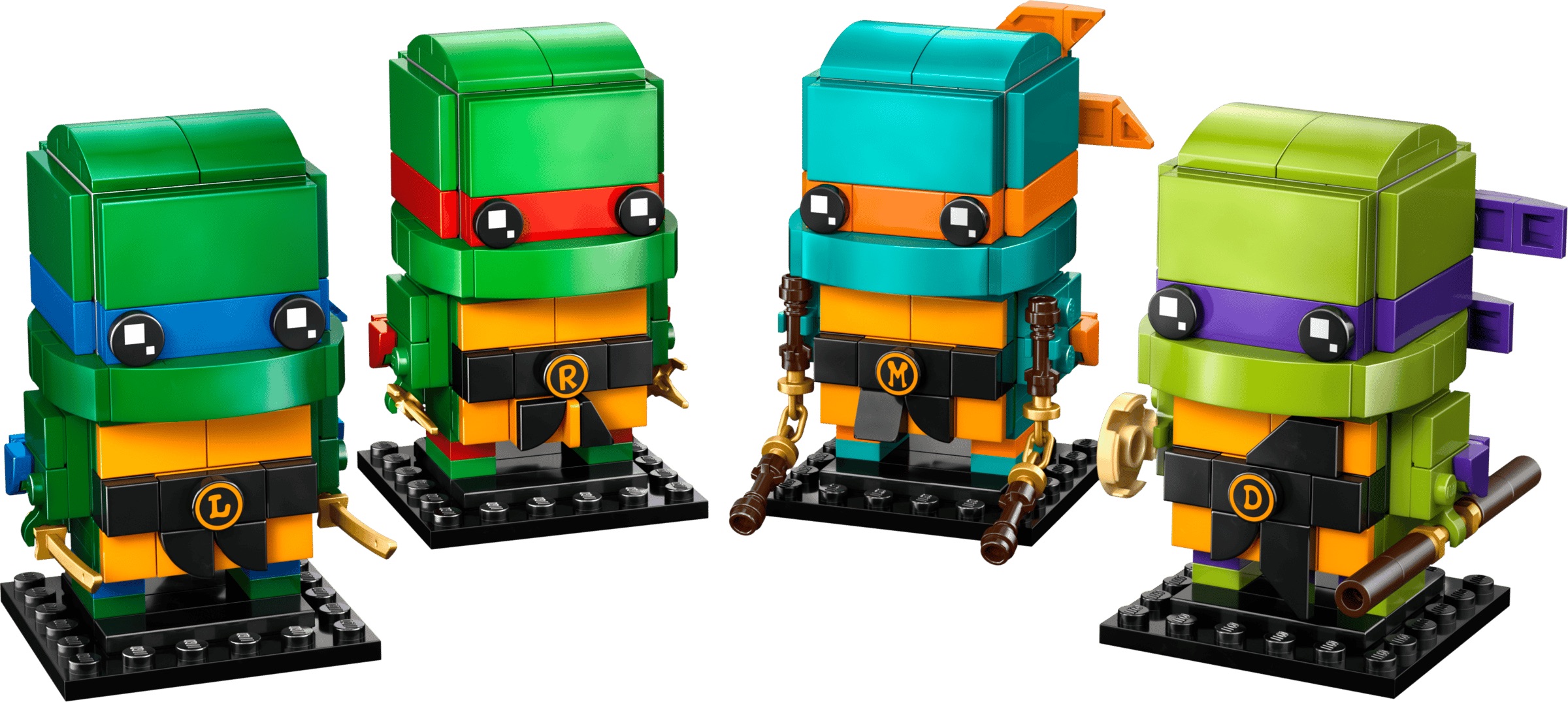 Teenage Mutant Ninja Turtles BrickHeadz 2026: All Four Turtles Are Back in LEGO® Form