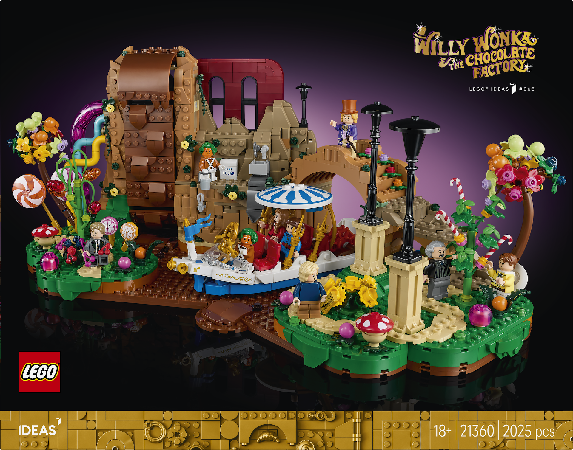 LEGO Willy Wonka 21360 - LEGO IDEAS set - Box