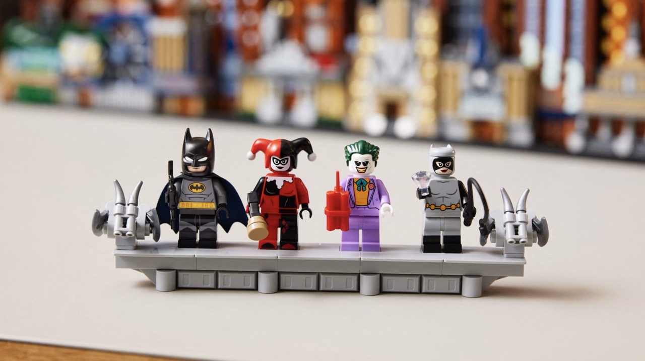 LEGO® 76271 Batman: The Animated Series Gotham City Skyline - Where Nostalgia Meets Brick Art