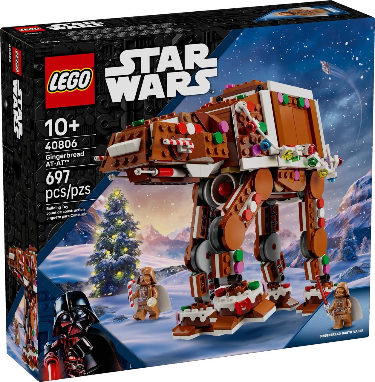 LEGO® Christmas 2025: Gingerbread AT-AT, Santa Minifigure, and More Festive Sets Unwrapped!