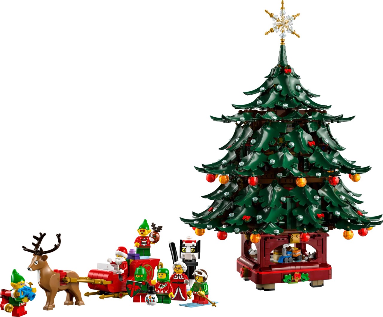 LEGO® Unwraps 2025 Winter Village Magic: Holiday Express Train and a Towering Family Christmas Tree