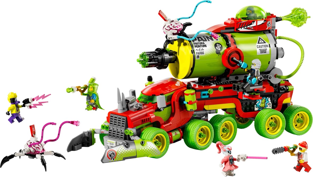 LEGO® DREAMZzz June 2025 Wave: Five New Sets Unveiled, Including the Massive Nightmare Shark Submarine!