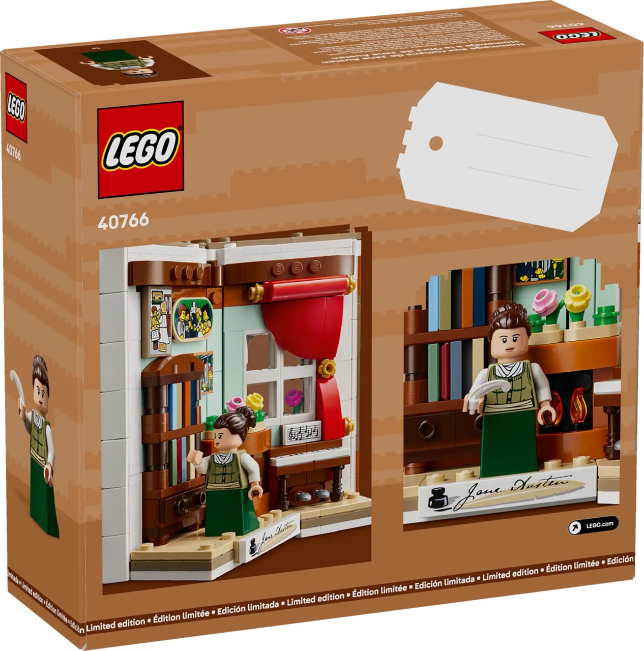 LEGO® 40766 Tribute to Jane Austen’s Books: A Charming GWP for Literature Lovers