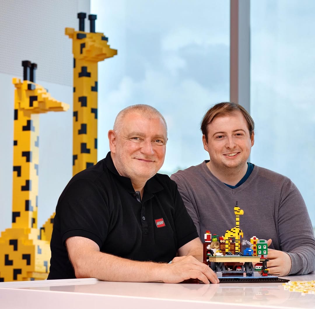 Stuart Harris with Markus Rollbühler. Credits LEGO House