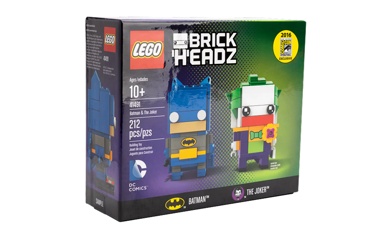 LEGO® Insiders Put Rare BrickHeadz Batman & Joker Back in Play