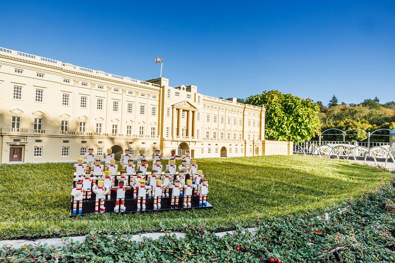 LEGOLAND Windsor Builds England Women Rugby Squad in LEGO® Miniland Scene
