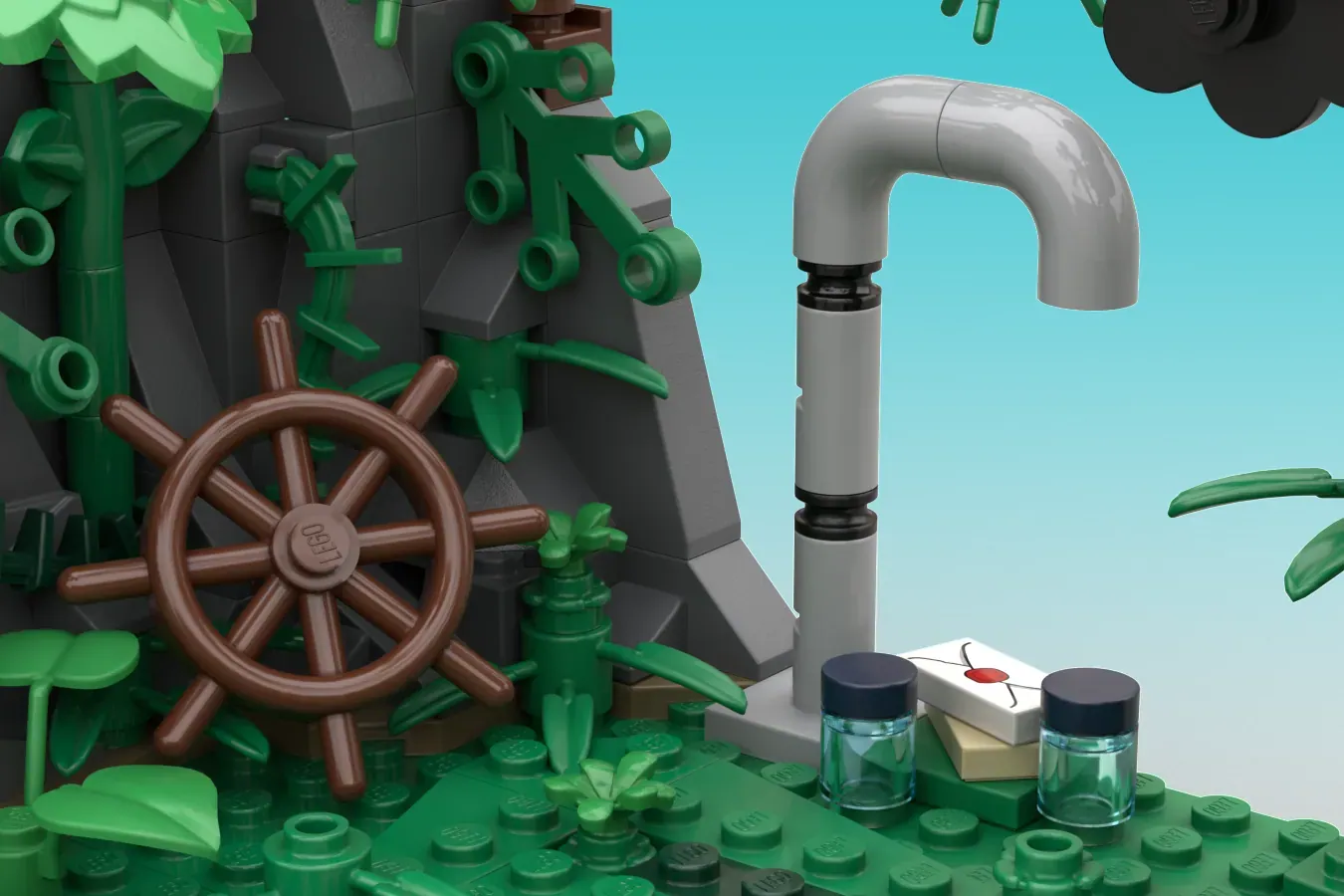 LOST Fans Celebrate 20th Anniversary With LEGO® Ideas Diorama of Hatch and Beechcraft