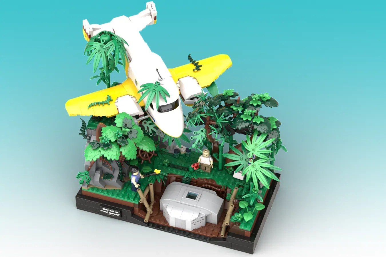 LOST Fans Celebrate 20th Anniversary With LEGO® Ideas Diorama of Hatch and Beechcraft