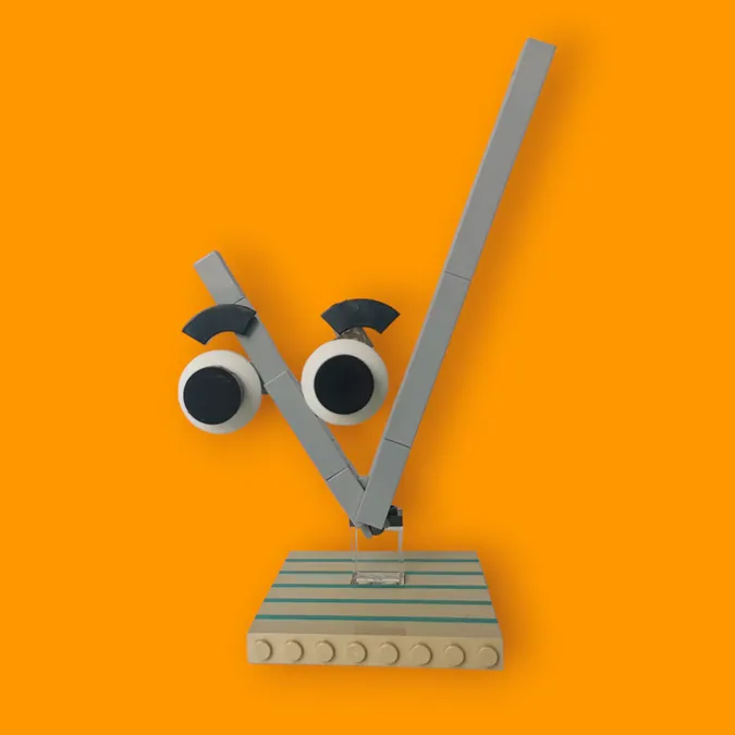 LEGO® Ideas Clippy project reached 10,000 votes and is now under LEGO® review.