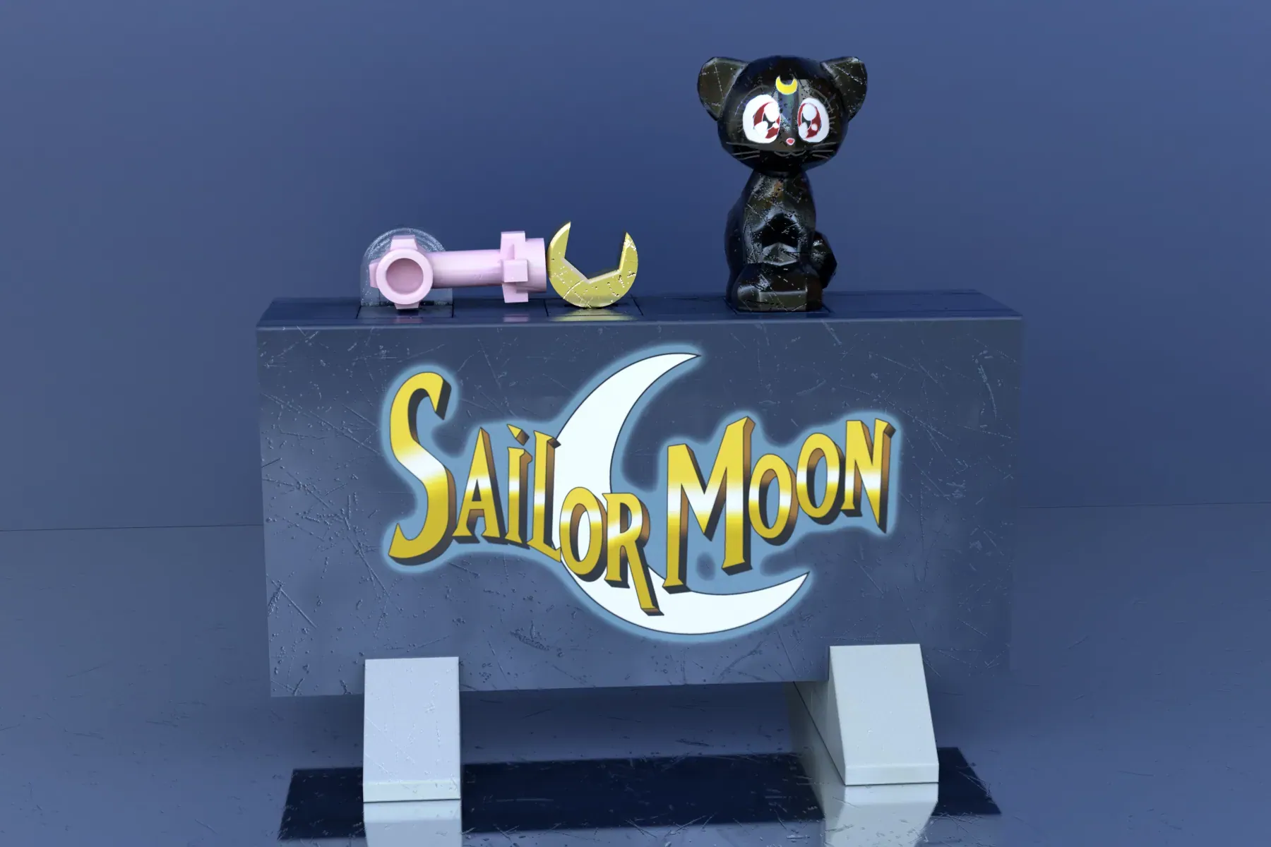 Fan creator teljesnegyzet brings the Sailor Scouts to life with 2416 LEGO® bricks.
