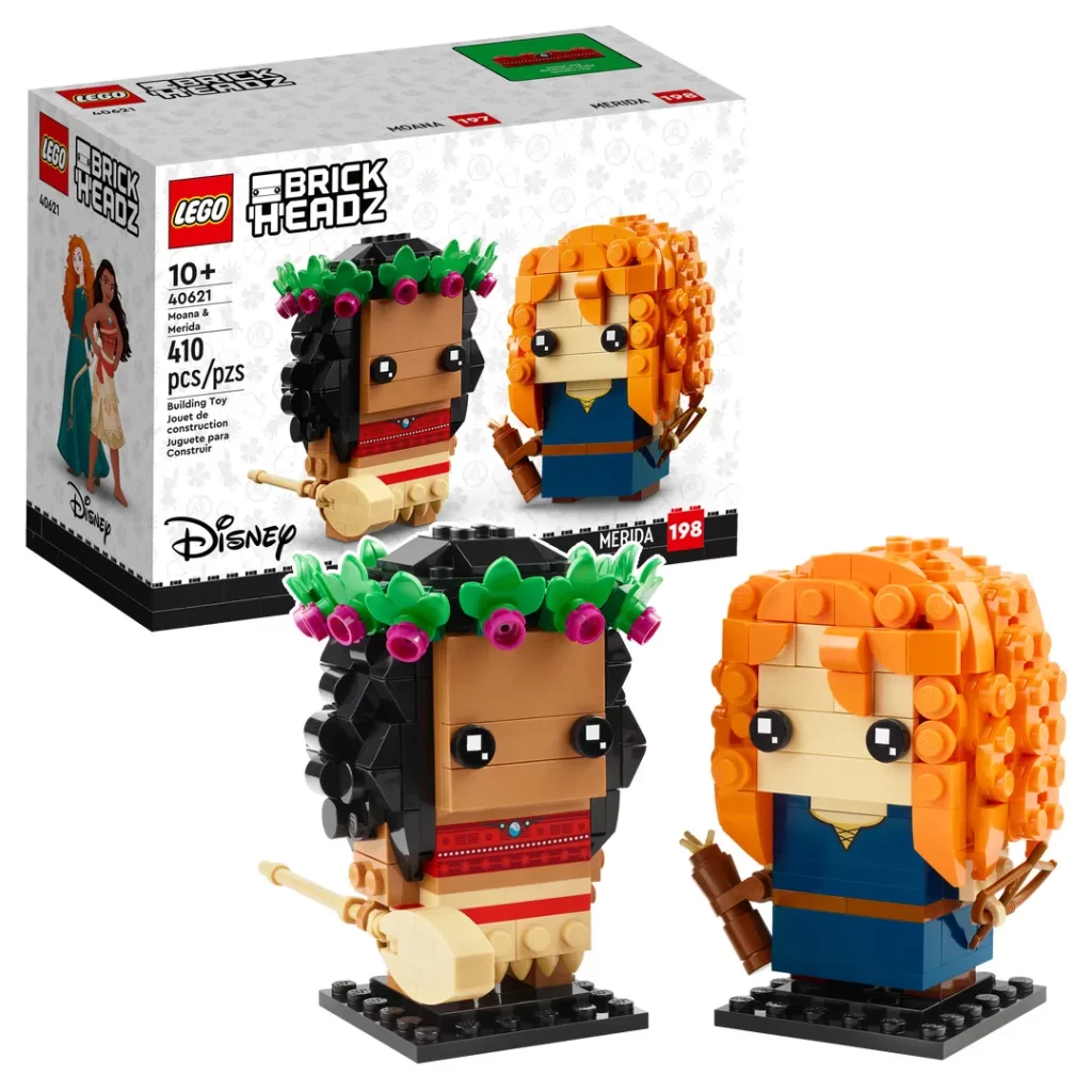 Moana and Merida - LEGO BrickHeadz 40621