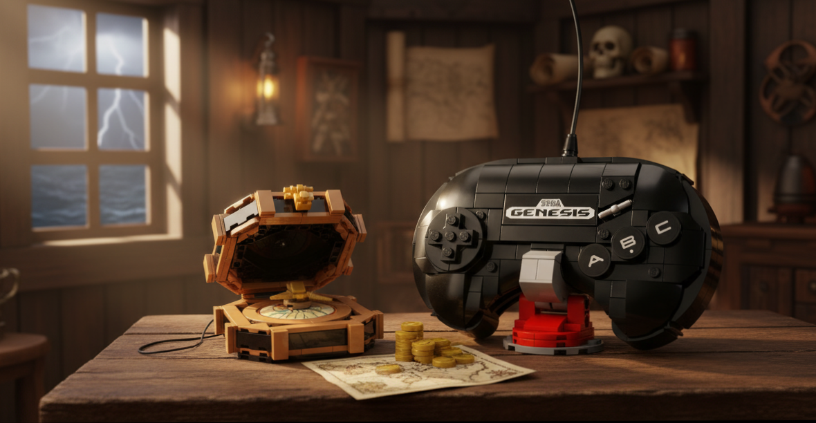 LEGO® 40769 SEGA Genesis Controller GWP: A Nostalgic Microscale Surprise for Sonic Fans