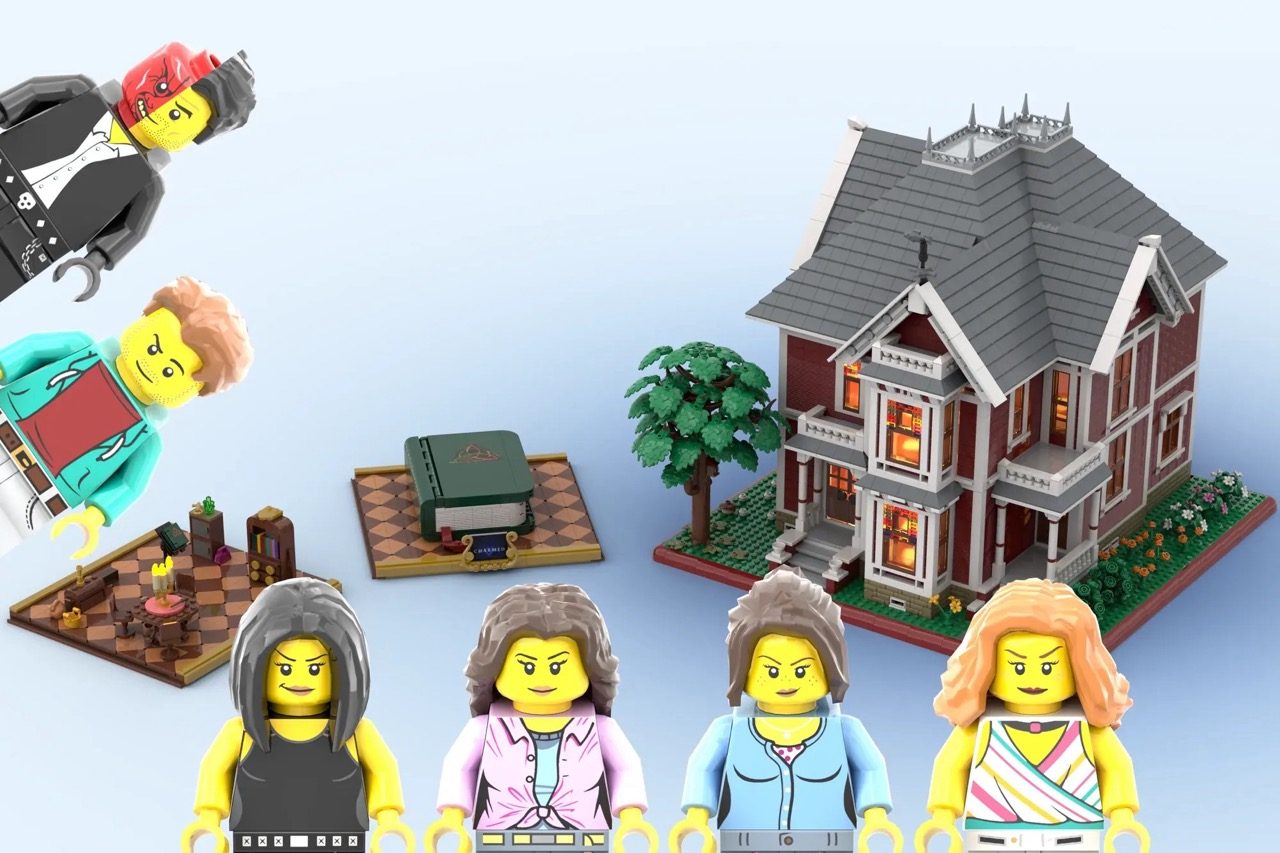 LEGO Ideas CHARMED Halliwell Manor and the Book of Shadows by Santheg