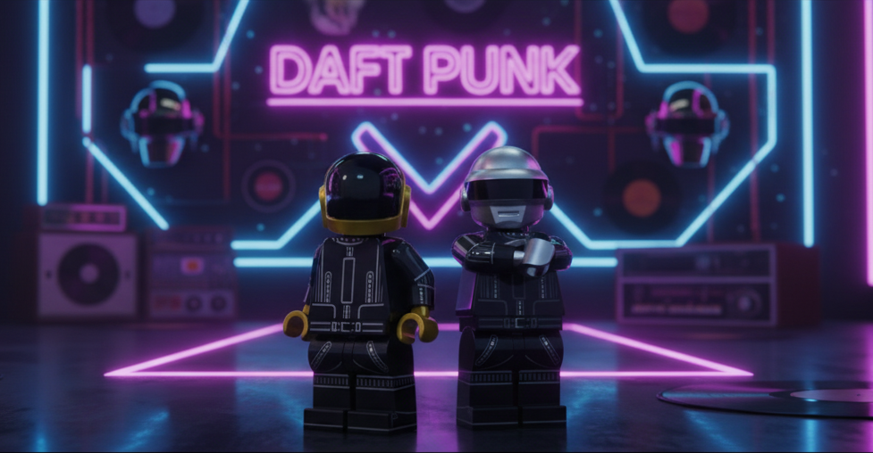 LEGO® Daft Punk Pyramid Brings Alive Tour Back to Life