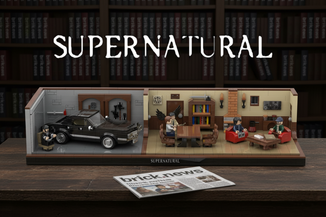 LEGO® Supernatural Diorama The Winchesters Go Brick Hunting