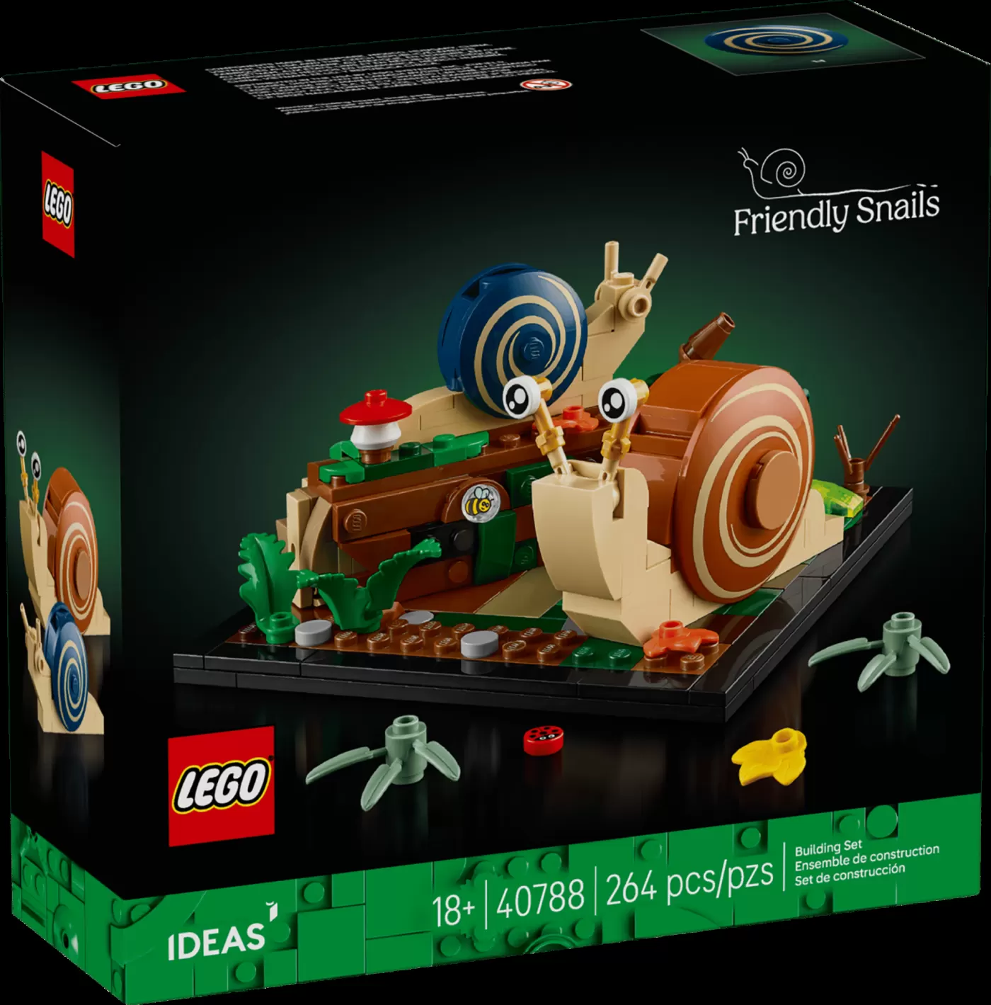 Snail Squad Arrives: LEGO® Ideas 40788 Friendly Snails Wiggles In As Next GWP — c787 44a6 9ddb 850e90fcb031