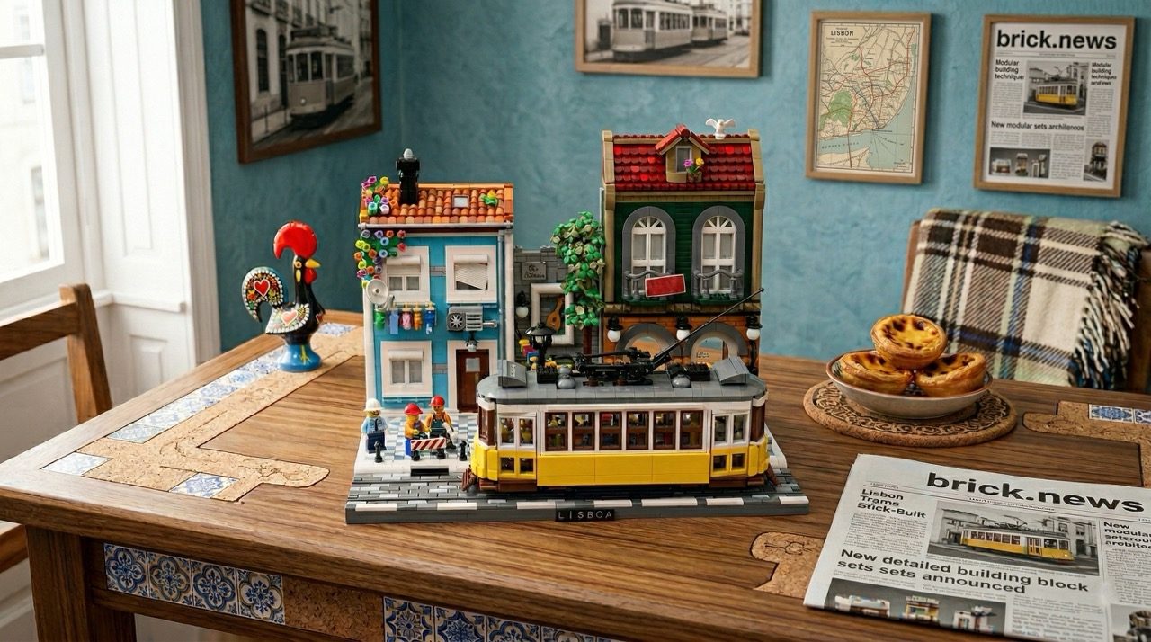 Lisboa em Bricks Como uma homenagem LEGO® Ideas capta a cidade
