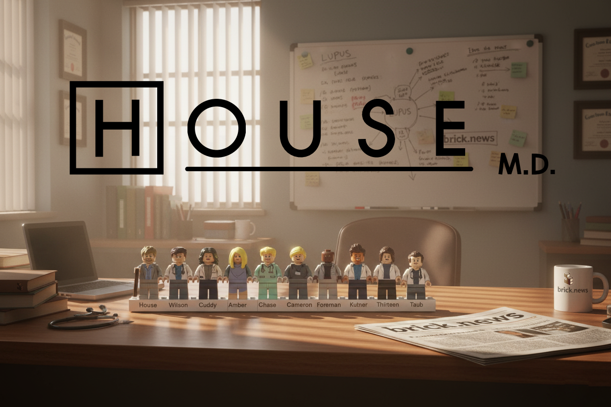 LEGO® House M.D. Brings Dr. House’s Chaos to Your Desk