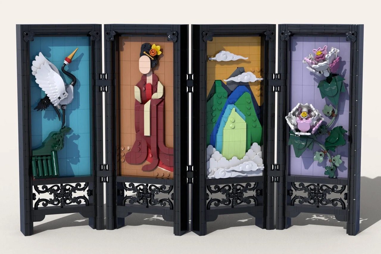LEGO® Ideas Chinese Folding Screen Reaches 10K Support with Stunning Traditional Art Build — 253f 45b1 83c4 7ccf34c567d7