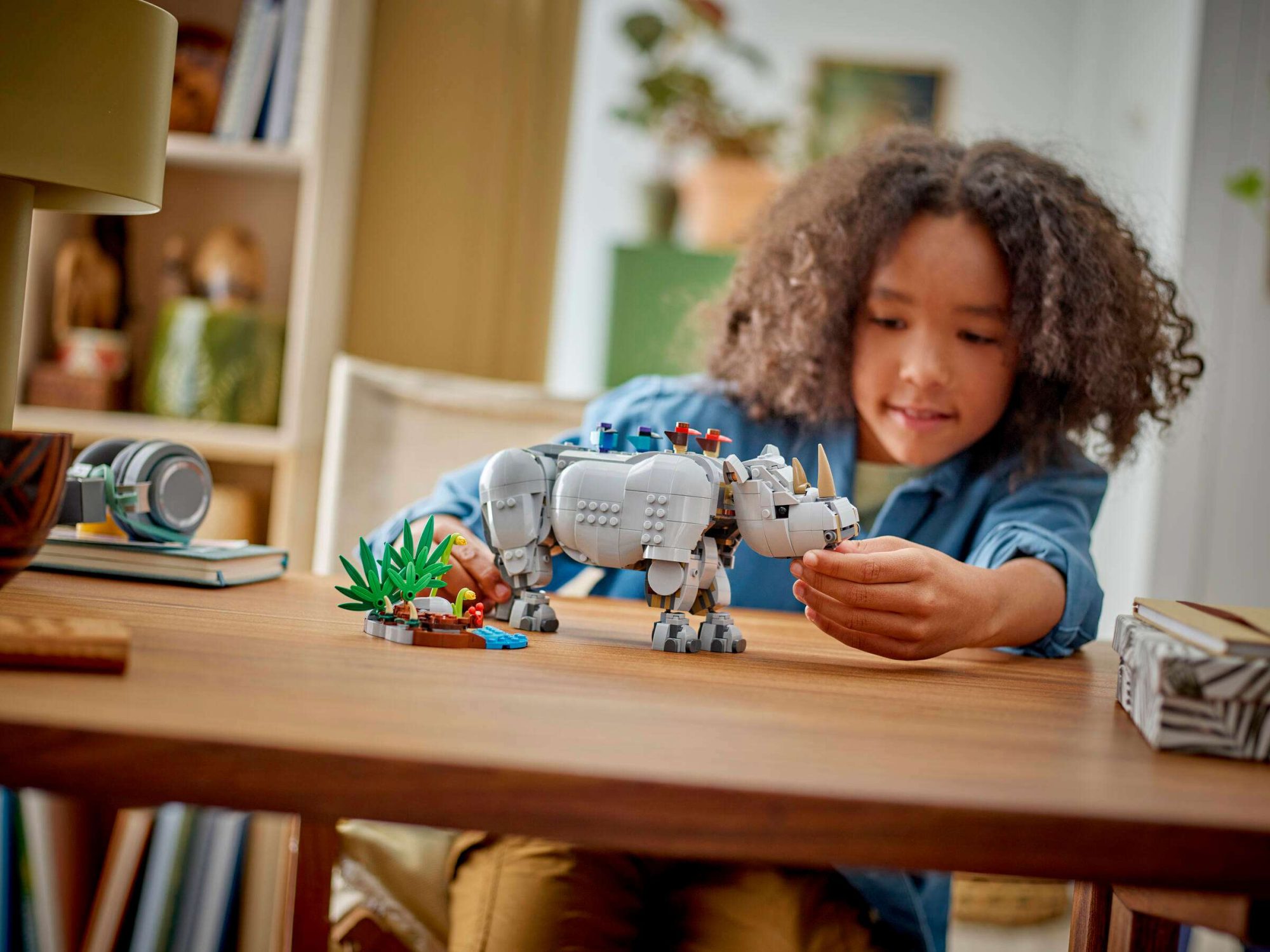 LEGO® Creator 31171 Wild Animals: Meet the Majestic Rhino and Its Feathered Friends