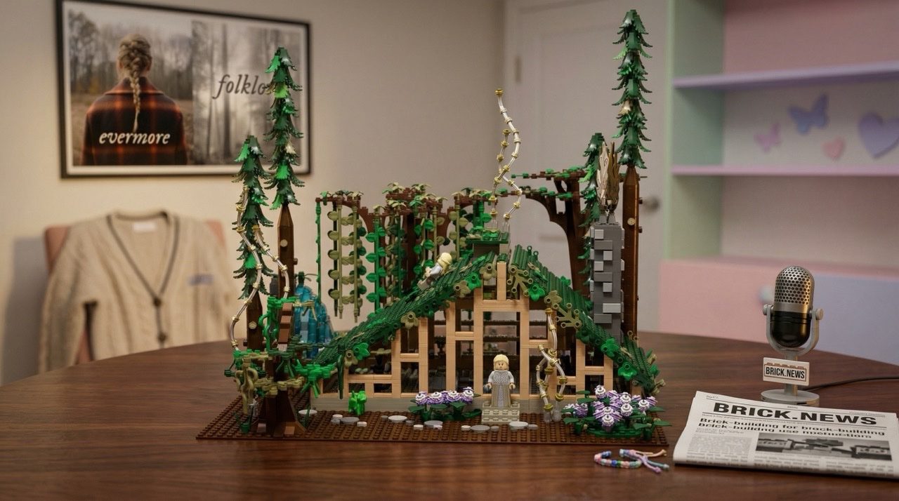 Taylor Swift LEGO® Folklore Cottage Hits 10,000 Supporters on Ideas Platform