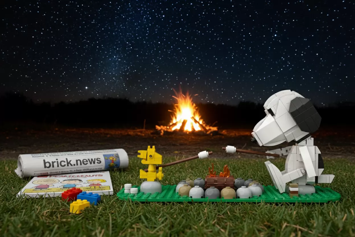 LEGO® Snoopy Campfire Set Officially Approved for 2026 Release