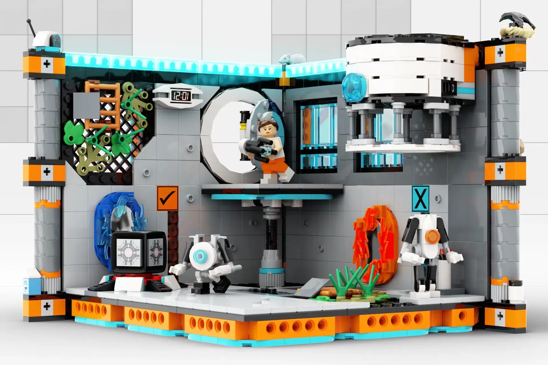 Is Portal 2 Test Chamber our next LEGO&reg; Ideas Set?