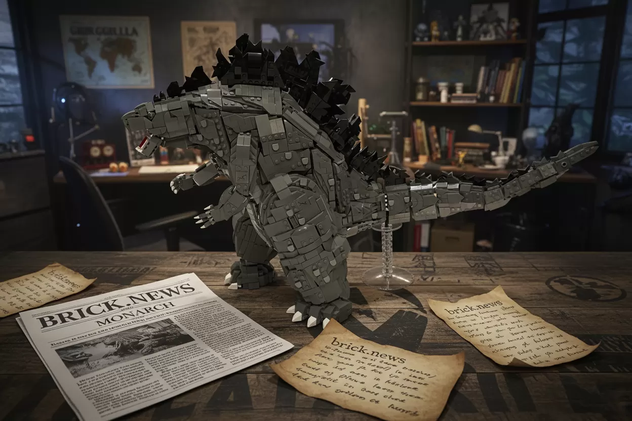 LEGO® Godzilla Reaches 10K: The King of the Monsters Stomps Into LEGO History